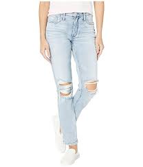 Not Your Boyfriends Jeans Mid Rise Slim Leg In Indigo L27336sop115