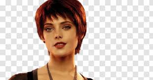 Also, what are the lenghts on the sides and on the top? Ashley Greene Alice Cullen The Twilight Saga Breaking Dawn Part 1 Bella Swan Edward Red Hair Transparent Png