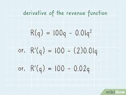 how to calculate maximum revenue with