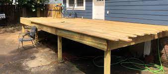 Build A Raised Deck Over Concrete