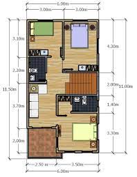 Modern 9 Narrow House Plans House