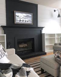 Black Fireplace Ideas Design The