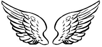 Free Simple Angel Wings Drawing Download Free Clip Art