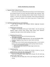 Pengertian tradisional adalah rumusan, cara atau konsep yang pertama kali lahir yang dipergunakan oleh banyak orang di masanya.(imtima : A Pengertian Musik Tradisional Nusantara