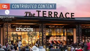 the terrace with country concert