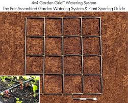 4x4 Garden Grid Watering System A Pre