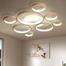 Bubble Ceiling Lamp With 8 Round Led