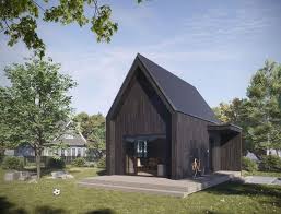 Modern Small Barn House Plans 35x20