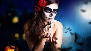 easy day of the dead makeup tutorial