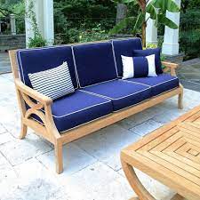 Chaises Fiori Teak Outdoor Sofa
