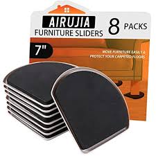 furniture sliders for carpet 7 inch