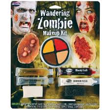 halloween wandering zombie make up kit