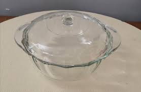 Pyrex Iwaki Clear Glass Bowl Lid
