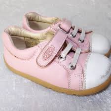 B0bux I Walk Girls 23 Pink White Sneakers