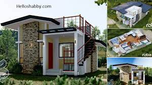 Small Modern House Design With Roof