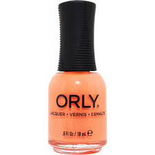 orly nail lacquer artificial orange 0 6oz