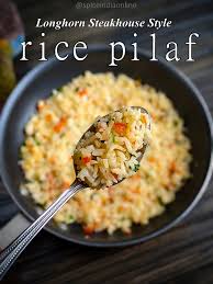 seasoned rice pilaf longhorn
