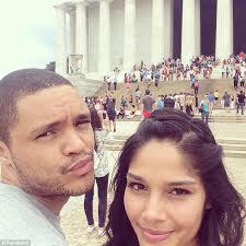 Let's tell trevor's tale from his perspective a bit. Trevor Noah S Girlfriend Left In South Africa As He Heads To The Daily Show Daily Mail Online
