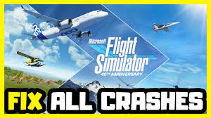 fix microsoft flight simulator crashing