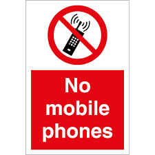 No Mobile Phones Signs