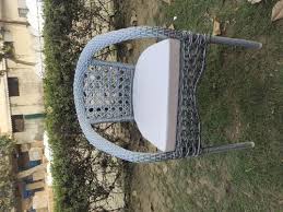 Rattan Outdoor Garden Chair With Armrest