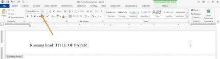 Apa Formatting For Microsoft Word Ashford Writing Center