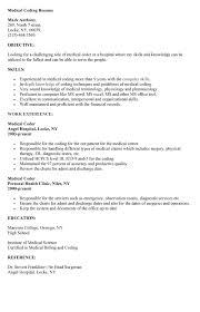        Medical Coding Resume     Icd    Medical Coder Resume Write    