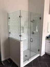 90 Degree Glass Shower Enclosure With