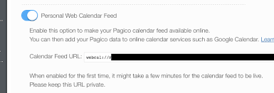 Linking To Online Calendars Pagico Help Center