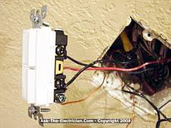 install a ceiling fan and wire the switch