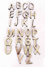 Gold Welcome Board Letters Kits Board