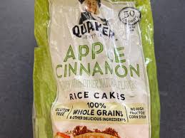 apple cinnamon rice cake nutrition