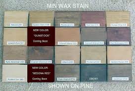 Minwax Stain Colors