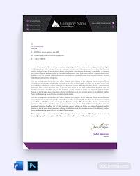 Blue and red architect personal. 17 Free Business Letterhead Templates Ms Word Ai Psd Docformats Com