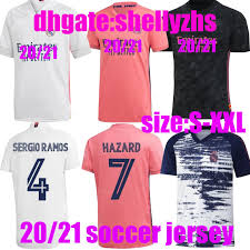 If you are looking for a kit for toddlers, a jersey for adults or kids, balls, tracking suits or any official. 2021 Best Quality 2020 2021 Real Madrid Jerseys 20 21 Man Soccer Jersey Hazard Sergio Ramos Benzema Vinicius Camiseta Football Shirt From Shellyzhs 16 09 Dhgate Com