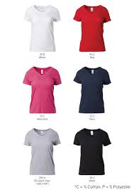 63v00l Gildan Softstyle Ladies V Neck T Shirt