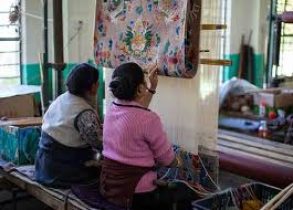 tibetan local carpet work