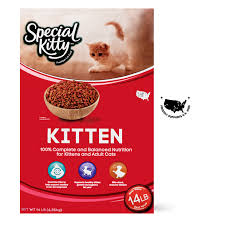 Special Kitty Kitten Formula Dry Cat Food 14 Lb Walmart Com