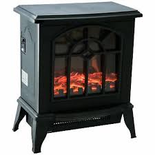 Small Electric Fireplace Space Heater