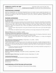 Resume Example For Nurses Concepts Of Rn Skills Resume Resume