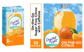 Great Price Crystal Light Citrus Energy Drink Mix With Caffeine 10 On The Go Packets Amazon Living Rich With Coupons