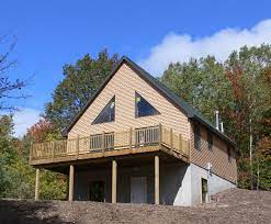 Walkout Basement With Deck Above