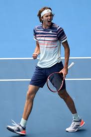 Alexander zverev has crashed out of wimbledon in a shock defeat to ernest gulbis. Alexander Zverev Tennis Aus Open 24