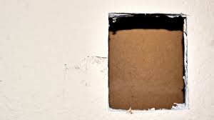 fill holes in plasterboard a how to