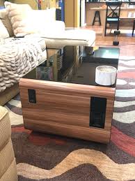 But maybe most importantly, it's a guaranteed topic of conversation for the next party you host. Matt Cohen On Twitter I Bought A Coffee Table That Has A Built In Mini Fridge Bluetooth Speaker Led Mood Lighting And Power Usb Outlets Touch Screen Controls And It Is By Far The