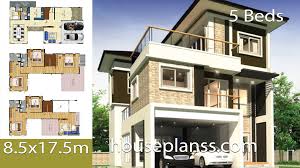 house design idea 8 5x17 5 with 5