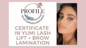 Adding brow services to your treatment. Certificate In Yumi Brow Lamination Lash Lifting Profile Salon Supplies Education Varsity Lakes 15 March 2021