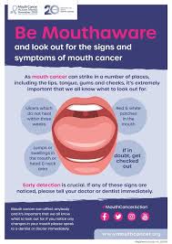 mouth cancer symptoms the vallance
