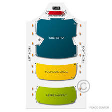 Curious The Peace Center Greenville Sc Seating Chart 2019