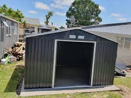 Garden Shed 11 X 10ft Cold Grey